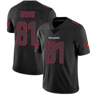 Men's Nike Antonio Brown Red Tampa Bay Buccaneers Game Jersey